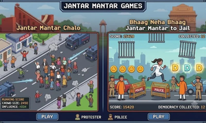 Indian Youth Turn Political Protests Into Viral Games