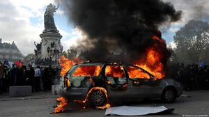 Nearly 2,400 Arrested as French Cost Protests Turn Violent