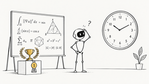 AI Beats Humans in Maths and Coding but Still Trips on Clocks