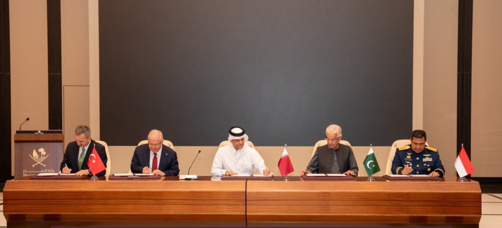 Qatar, Pakistan, Turkey and Indonesia Seal 'Badr Defence Pact'