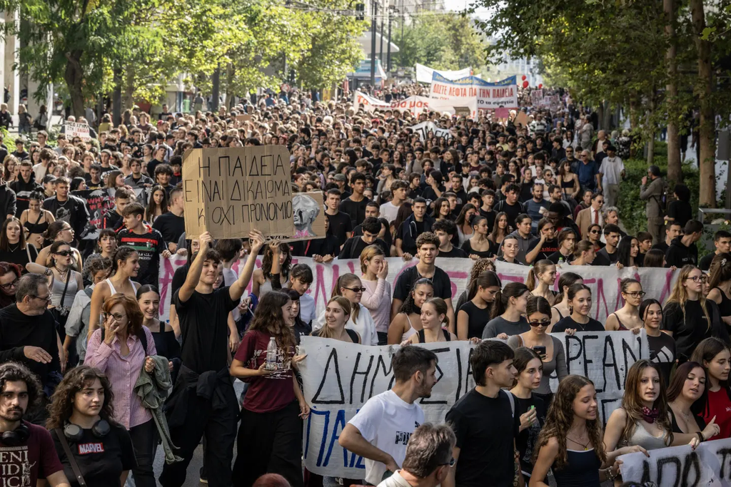 Young Europeans Protest Over Housing Costs and Education Cuts