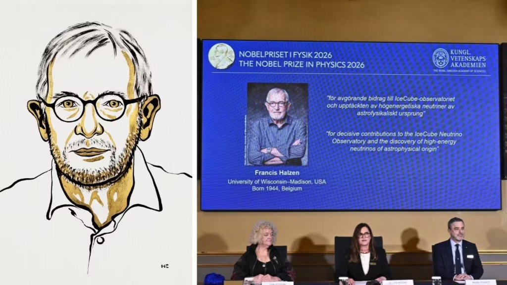Antarctic Ice Detector Brings Halzen the 2026 Physics Nobel