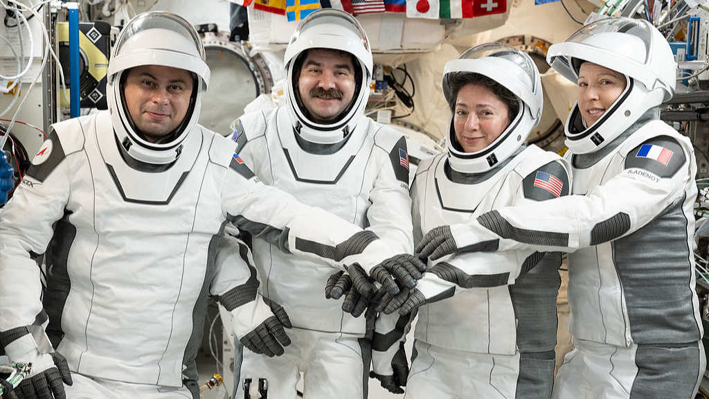 SpaceX Crew-12 Leaves ISS and Heads Home to Earth